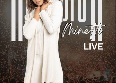 Locandina del live di Annalisa Minetti