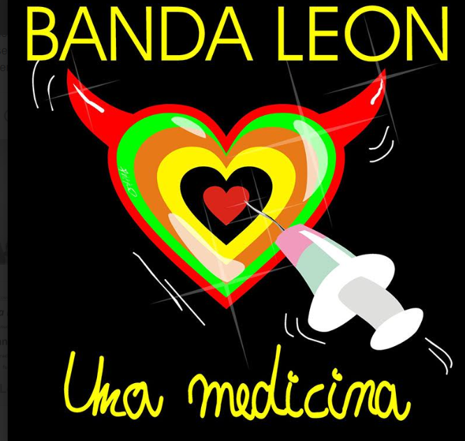 copertina per il nuovo singolo di Banda Leon