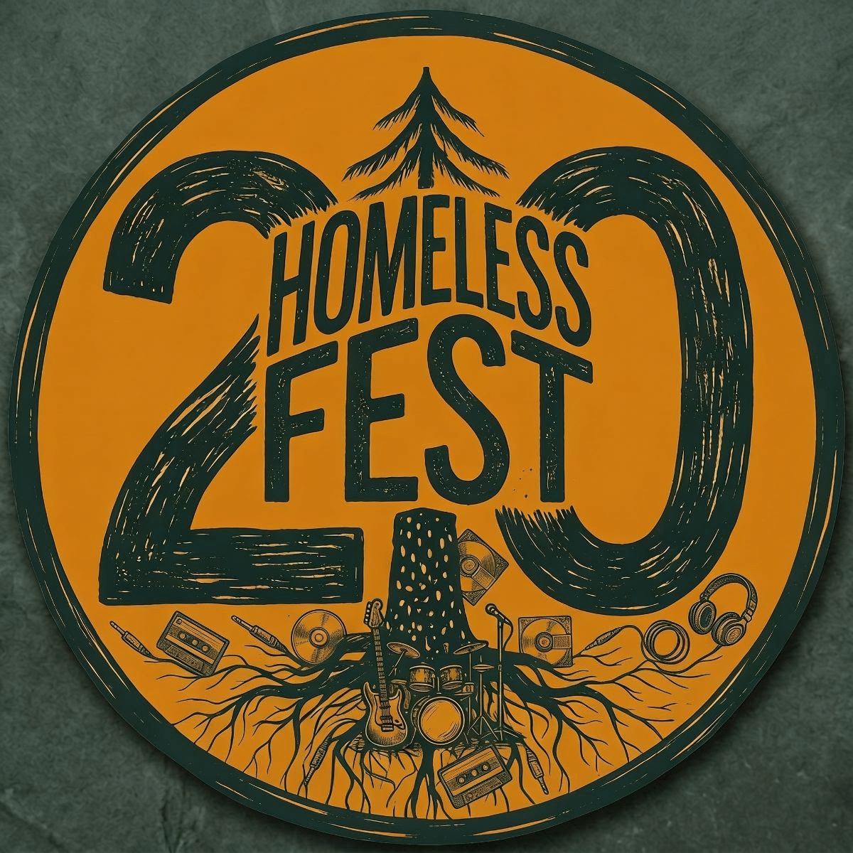 manifesto dei venti anni dell'Homeless Fest