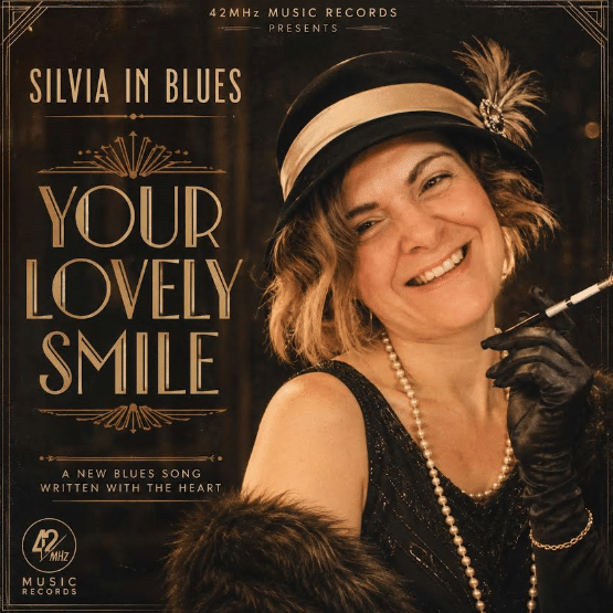 copertina del nuovo singolo di Silvia in Blues